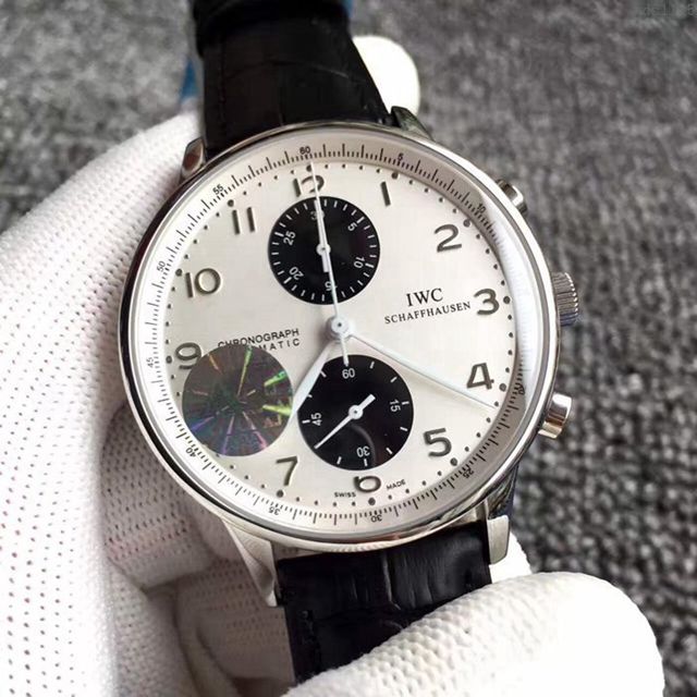 IWC手錶 V4版 IWC萬國葡萄牙系列 自動機械計時跑秒腕表3714 IW371445 萬國男表 萬國高端機械男士腕表  hds1155