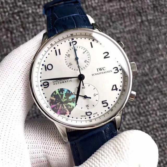 IWC手錶 V4版 IWC萬國葡萄牙系列 自動機械計時跑秒腕表3714 IW371445 萬國男表 萬國高端機械男士腕表  hds1159