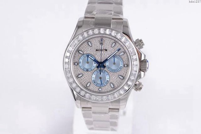 勞力士手錶 Rolex全新彩虹圈迪通拿Daytona Rolex男士高端腕表 勞力士機械男表  hds1237