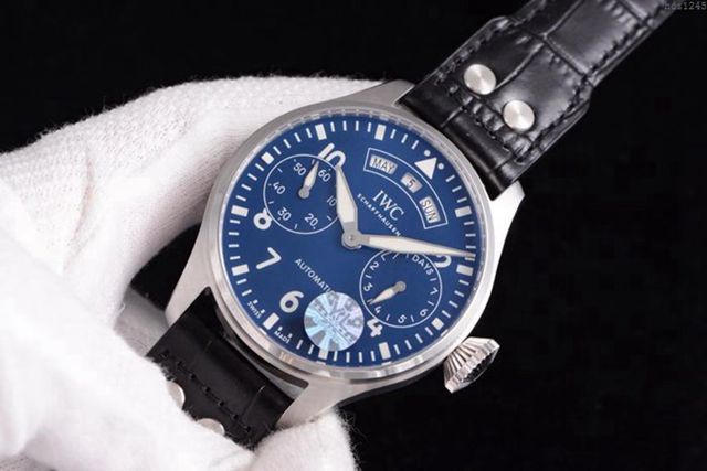IWC手錶 V2升級版 IW502708 大型日曆顯示窗時計 萬國表高版本新款男表 萬國機械男士腕表  hds1245