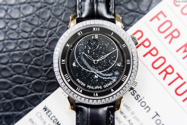 PATEK PHILIPPE手錶 5102天月款日內瓦蒼穹系列 百達翡麗星象功能男表 百達翡麗高端機械男士腕表  hds1268