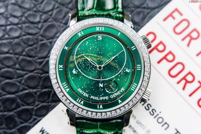 PATEK PHILIPPE手錶 5102天月款日內瓦蒼穹系列 百達翡麗星象功能男表 百達翡麗高端機械男士腕表  hds1269