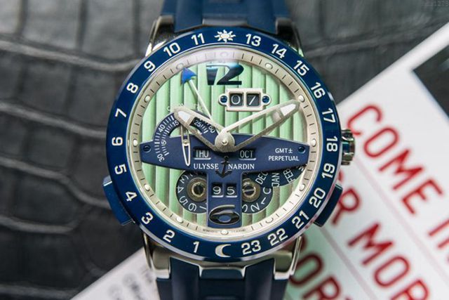 Ulysse Nardin手錶 航海世家 Black Toro萬年曆腕表 雅典萬年曆機械男表 雅典高端男士腕表  hds1279