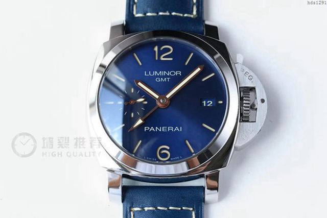 Panerai手錶 藍得騷PAM688 GMT調時功能腕表 超級夜光 沛納海高端男表 沛納海機械男士腕表  hds1291