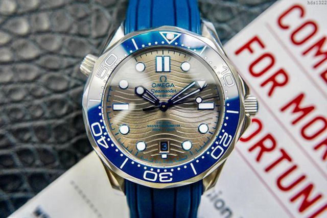 OMEGA手錶 巴塞爾全新海馬300系列潛水表 歐米茄機械男士腕表 OMEGA高端男表  hds1322