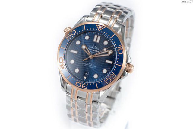 OMEGA手錶 2018巴塞爾全新歐米茄 omega海馬300米潛水表 歐米茄高端機械男表 歐米茄潛水男士腕表  hds1427
