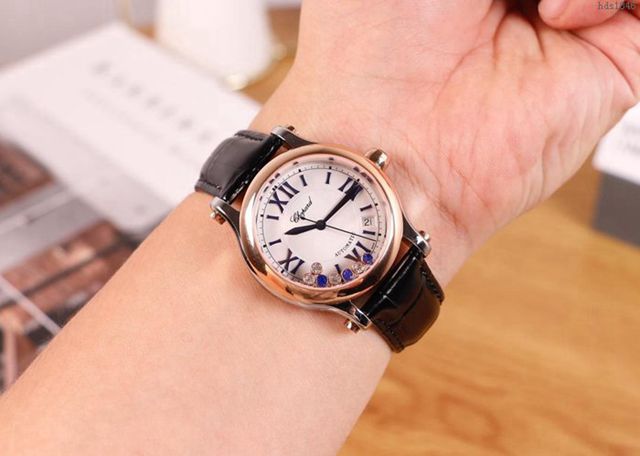 Chopard手錶 蕭邦機械女表 HAPPY SPORT MEDIUM AUTOMATIC系列 278559-3001 蕭邦女士腕表  hds1846