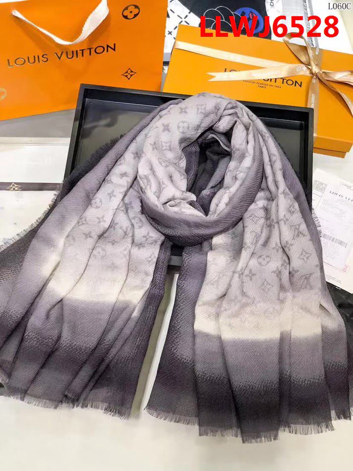 路易威登LV專櫃2018新款 純羊絨圍巾 L060 LLWJ6528