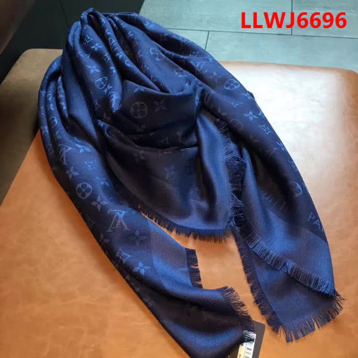 路易威登LV最經典款Louis Vuitton暗紋提花方巾 LLWJ6696