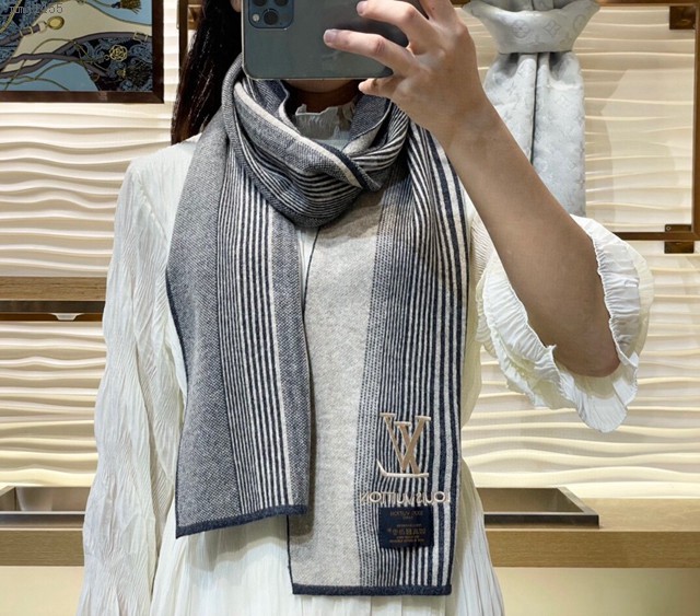 Louis Vuitton圍巾 路易威登經典明星同款針織圍巾 LV秋冬最新馬海毛針織圍巾  mmj1455