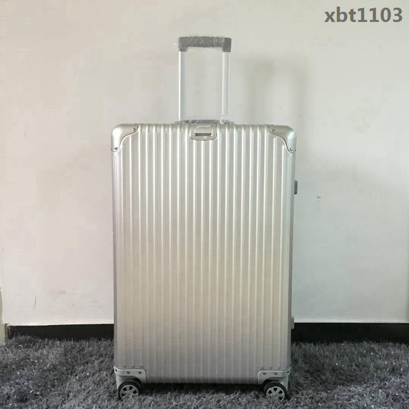 RIMOWA日默瓦 拉箱/拉杆箱Classic flight 系列 全鋁鎂合金 1801經典款 高級手工坊精品 20寸登機箱  xbt1103