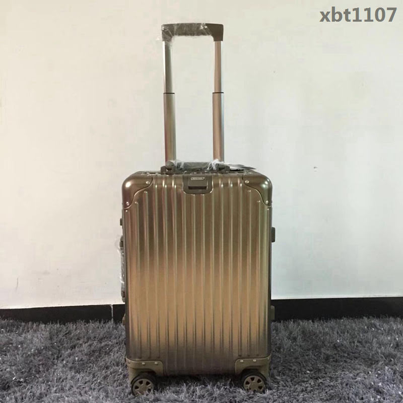 RIMOWA日默瓦 拉箱/拉杆箱Classic flight 系列 全鋁鎂合金 1801經典款 高級手工坊精品 20寸登機箱  xbt1107