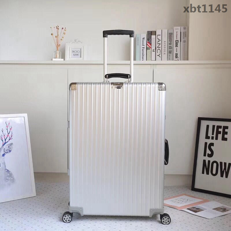 RIMOWA日默瓦 經典款不老款 復古款原單一體Long Rimowa日默瓦 拉箱/拉杆箱 20寸登機箱  xbt1145