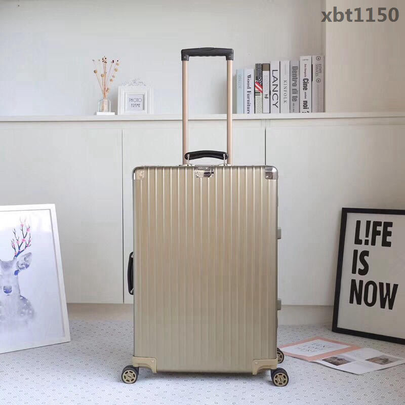 RIMOWA日默瓦 經典款不老款 復古款原單一體LongRimowa日默瓦 拉箱/拉杆箱 20寸登機箱  xbt1150