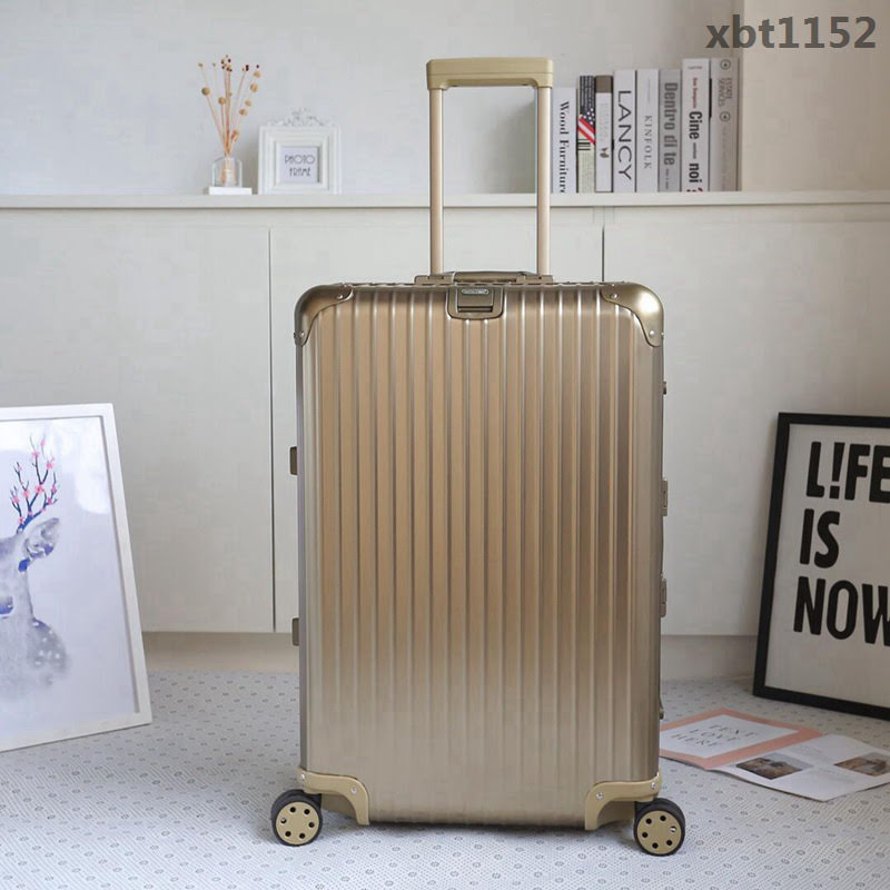 RIMOWA日默瓦 經典款不老款 復古款原單一體LongRimowa日默瓦 拉箱/拉杆箱 20寸登機箱  xbt1152