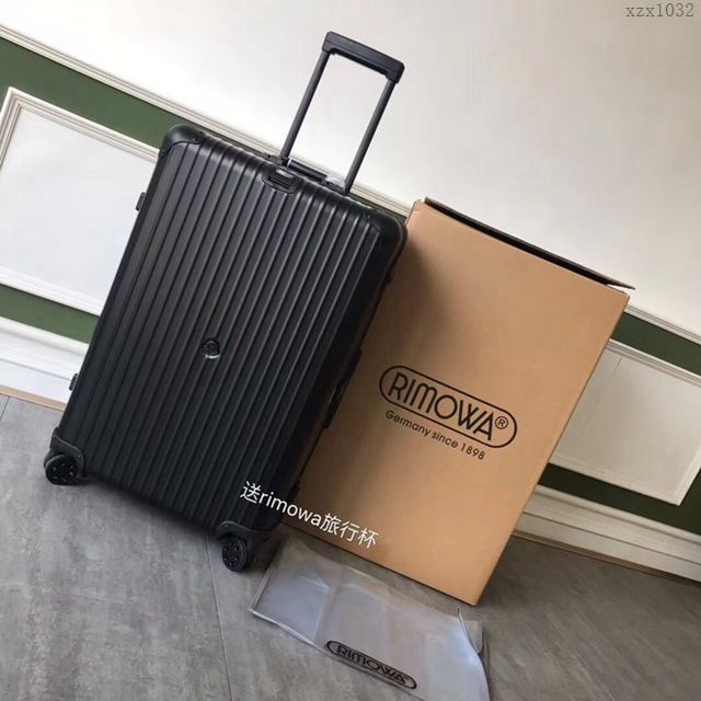 Rimowa拉杆箱 66638 蒙口Moncler Rimowa Topas Stealth”系列 全鋁鎂合金 日默瓦拉箱 行李箱xzx1032