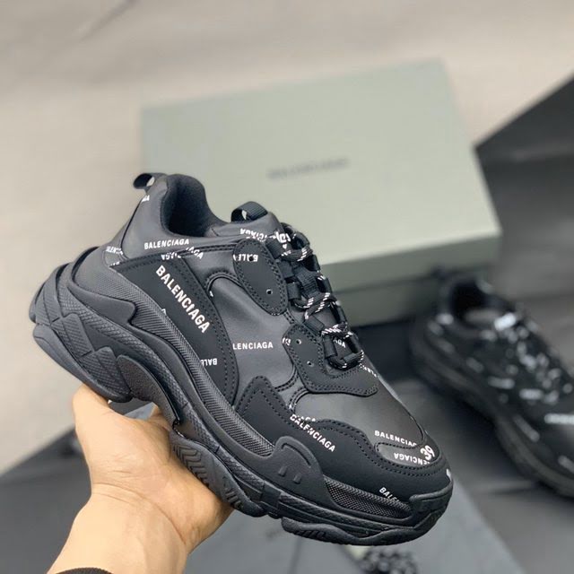 Balenciaga經典款男鞋 巴黎世家頂級版本復古跑鞋 Balenciaga情侶款老爹鞋  hdbl1002