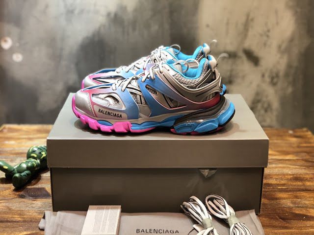 Balenciaga經典款男女鞋 巴黎世家頂級版本新配色三代 復古運動姥爺鞋 Balenciaga情侶款老爹鞋  hdbl1116