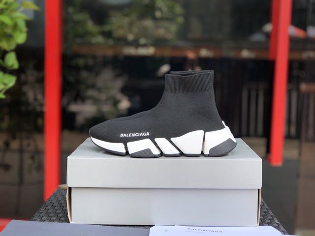 Balenciaga經典款男女鞋 巴黎世家頂級版本Speed Runner2.0 襪子休閒鞋 Balenciaga情侶款老爹鞋  hdbl1120