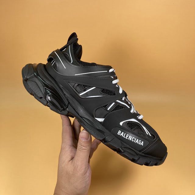 Balenciaga經典款男女鞋 巴黎世家頂級版本三代復古運動姥爺鞋 3代Triple-S 3.0 Balenciaga情侶款老爹鞋  hdbl1242