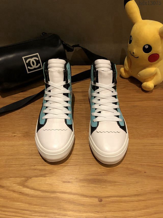 Nike男鞋 2019秋冬 耐克聯名Air Jordan 1最新系列 耐克牛皮休閒高幫男鞋  hdx13075