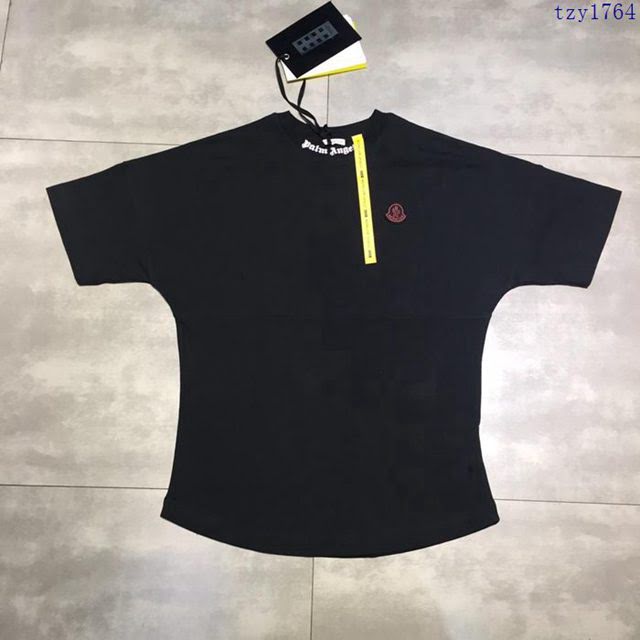 Moncler X Palm Angels 19春夏聯名新款  盟可睞黑色短袖衣  tzy1764