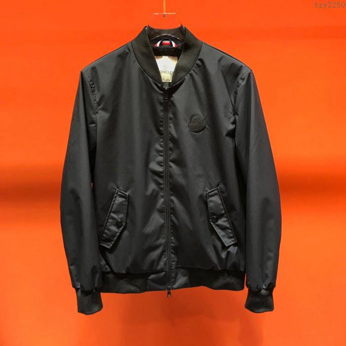 Moncler男裝 盟可睞男外套 Moncler19-20FW新款 科技面料 黑色夾克  tzy2250