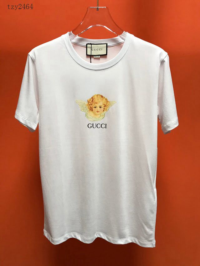 Gucci夏裝短袖 頂級品質 古馳2020新款T恤 男女同款  tzy2464