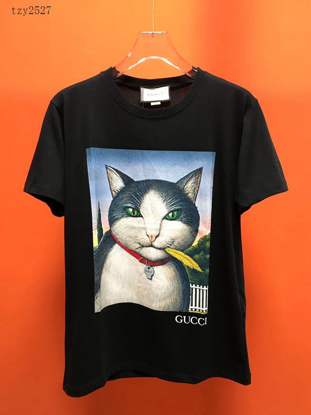 Gucci男T恤 2020新款短袖衣 頂級品質 古馳男款  tzy2527