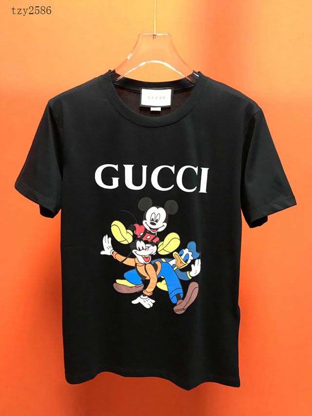 Gucci男T恤 2020新款短袖衣 最高品質 古馳男裝  tzy2586