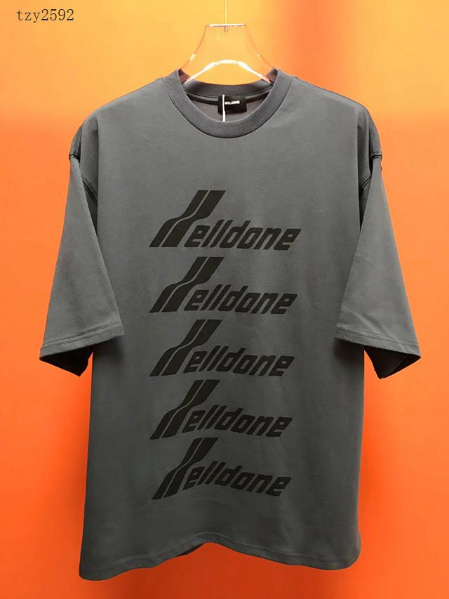 welldone夏款短袖衣 2020新款T恤 男女同款 頂級品質  tzy2592