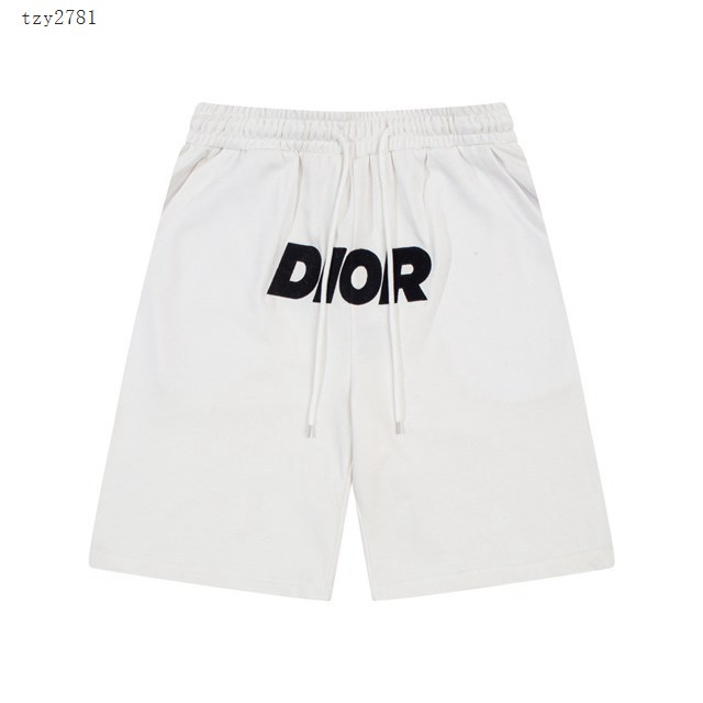 Dior專櫃迪奧2023SS新款刺繡短褲 男女同款 tzy2781