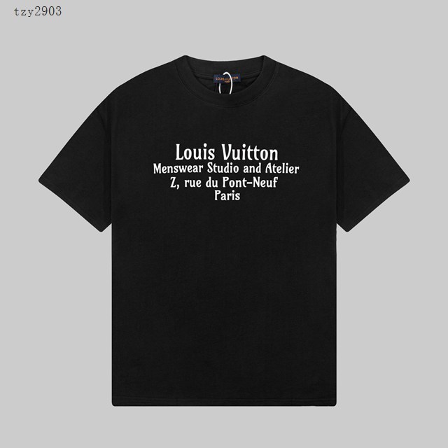 Louisvuitton路易威登Lv專門店2023SS新款印花T恤 男女同款 tzy2903