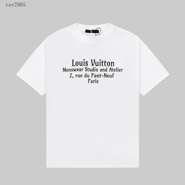 Louisvuitton路易威登Lv專門店2023SS新款印花T恤 男女同款 tzy2905