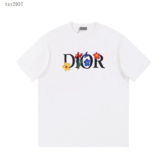 Dior專櫃迪奧2023SS新款印花T恤 男女同款 tzy2937