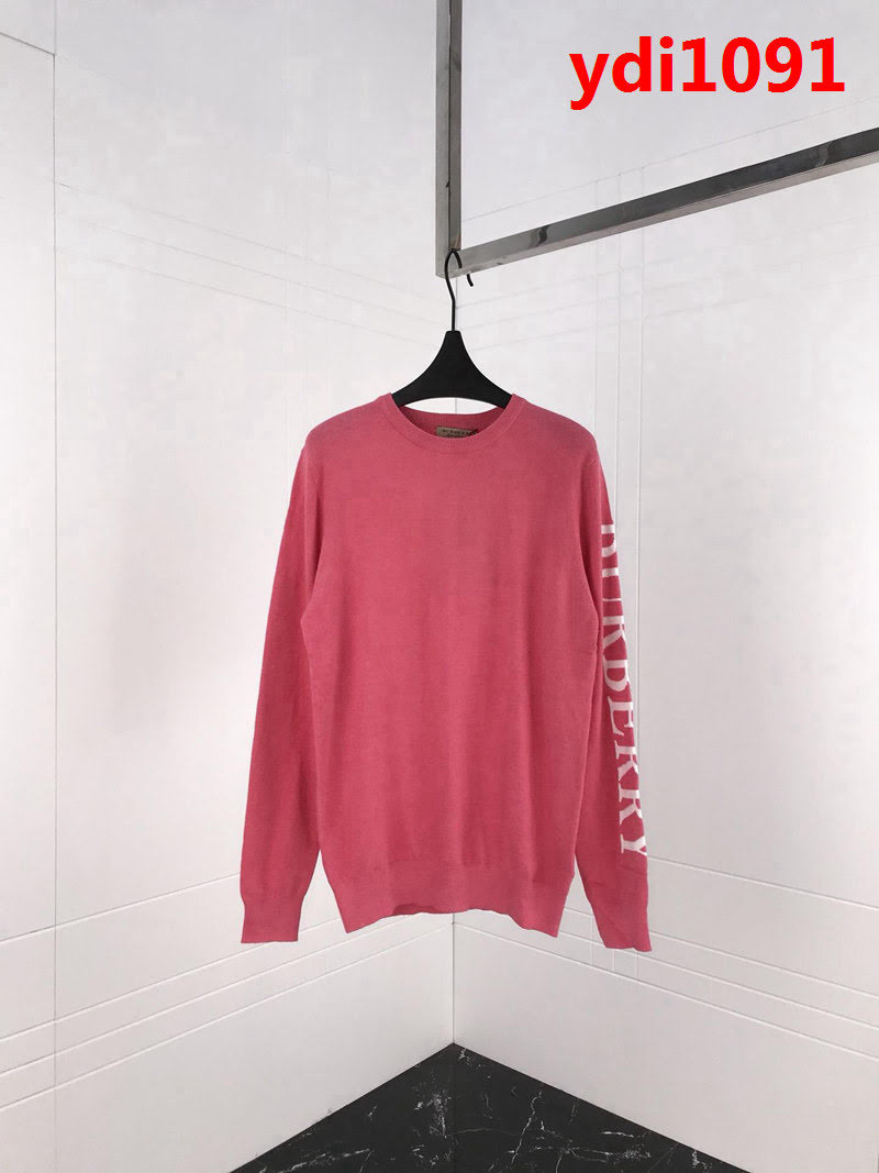 BURBERRY巴寶莉 18SS秋冬新款 手臂Burberry字母logo 簡單百搭款 毛衣 ydi1091