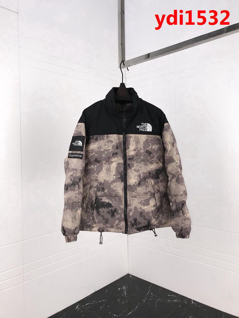 SUPREME TNF 18Fw INS爆款 專櫃同款 雙面羽絨棉服外套 情侶款 ydi1532