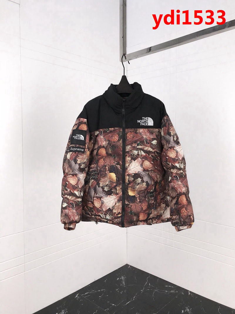 SUPREME TNF 18Fw INS爆款 專櫃同款 雙面羽絨棉服外套 情侶款 ydi1533