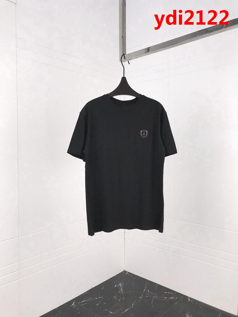 PP19ss早春新款短袖 後背骷髏燙鑽營造立體感 採用絲光面料 高版本男女同款 ydi2122