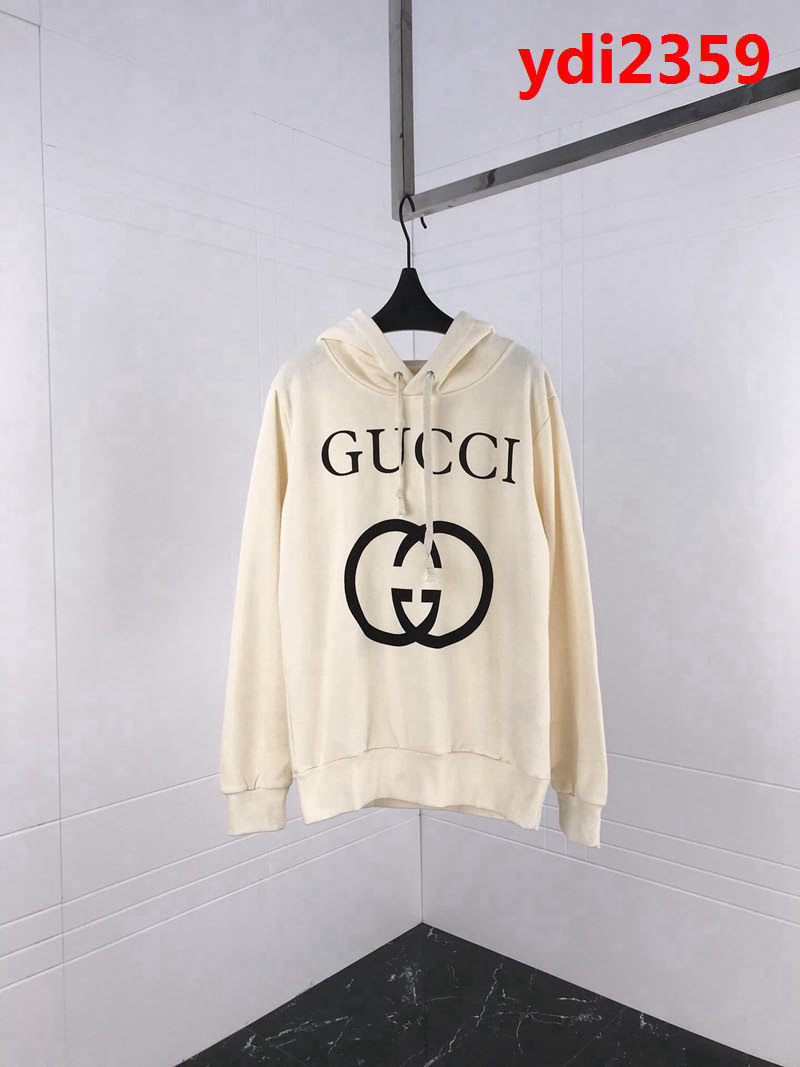 Gucci古奇 18秋冬官網款衛衣，進口數碼直噴大logo印花 OS寬鬆版型 網紅ins爆款 情侶款 ydi2359