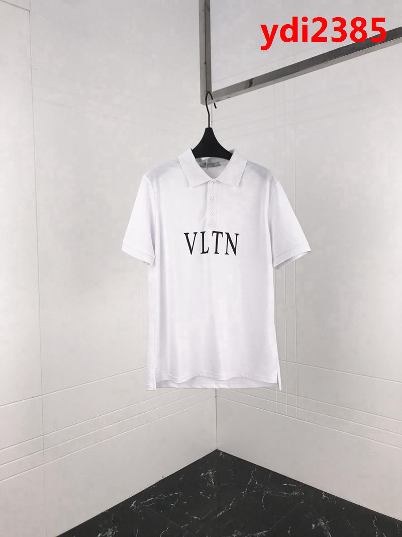 Valentino 華倫天奴 19ss早春新款Polo衫 VLTN印花系列 採用絲光珠地面料 ydi2385