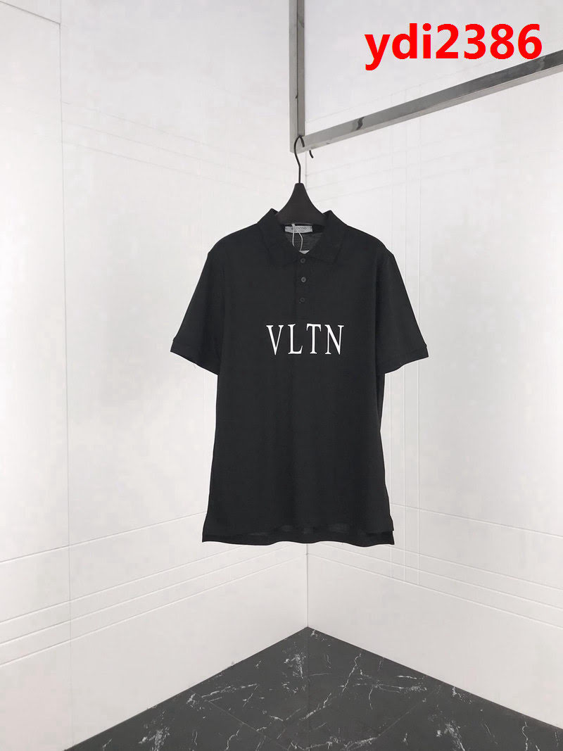 Valentino 華倫天奴 19ss早春新款Polo衫 VLTN印花系列 採用絲光珠地面料 ydi2386
