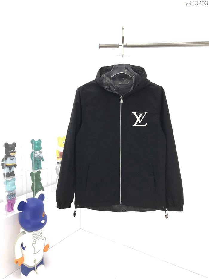 LV男裝 2020秋冬新款LV全球限量2054系列 MONOGRAM雙面夾克 寬鬆版型  ydi3203