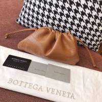Bottega Veneta女包 寶緹嘉steny包 19新款BV鱷魚紋小號雲朵包 焦糖色  gxz1087