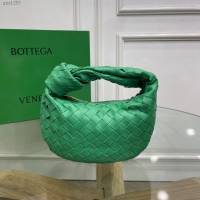 Bottega veneta高端女包 98080小號 寶緹嘉爆款jodie新版本2代編織打結圓形hobo包 BV經典款羊皮手工編織女包  gxz1253