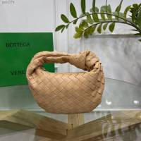 Bottega veneta高端女包 98080小號 寶緹嘉最新編織打結圓形hobo包 BVjodie新版本2代羊皮手工編織手腕包  gxz1374