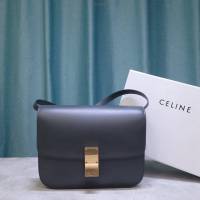 Celine女包 賽琳全新升級手搓紋系列 Celine box豆腐包 Celine單肩斜挎女包 78008  slyd2008