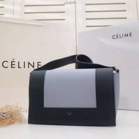 Celine女包 賽琳爆款 香味帶紋路進口小牛皮 CELINE FRAME BAG 可單肩可斜挎 25914  slyd2075