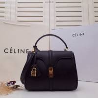 Celine女包 賽琳16Bag新款小號 粒面小牛皮 Celine單肩或斜挎女包 188003  slyd2139