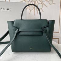 Celine女包 賽琳經典款大號女包 Celine belt bag 掌紋牛皮鯰魚包 189103  slyd2205